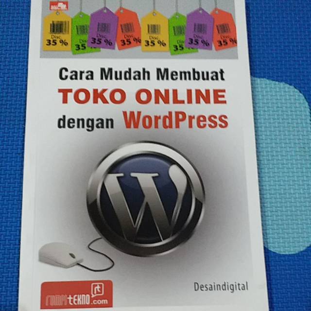 Buku cara mudah membuat toko online dengan wordpress