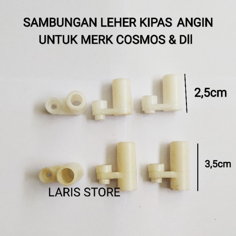 Sambungan Leher Kipas Angin Cosmos / Dudukan Leher Kipas Angin Model 2,5cm 3,5cm