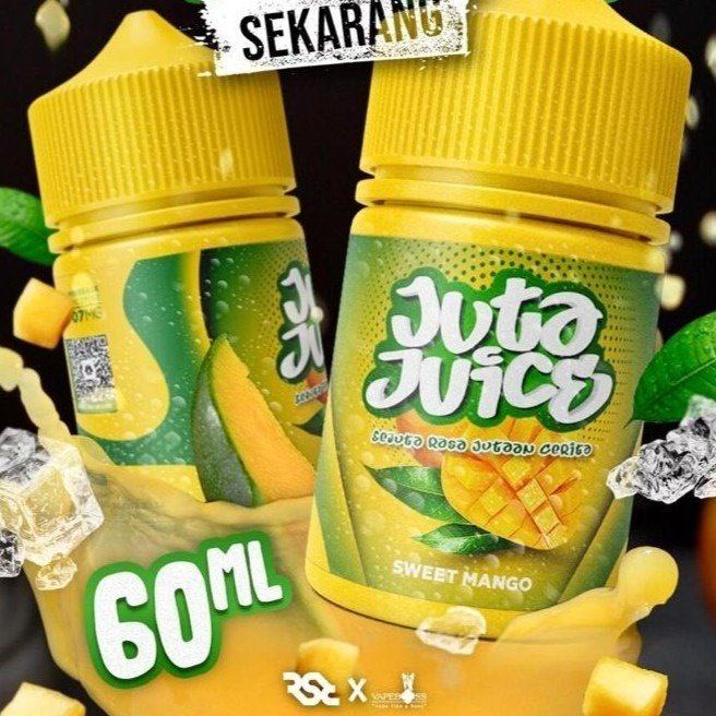 FREEBASE JUTA JUICE SWEET MANGO 60ML LIQUID JUTA SWEET MANGO ORIGINAL