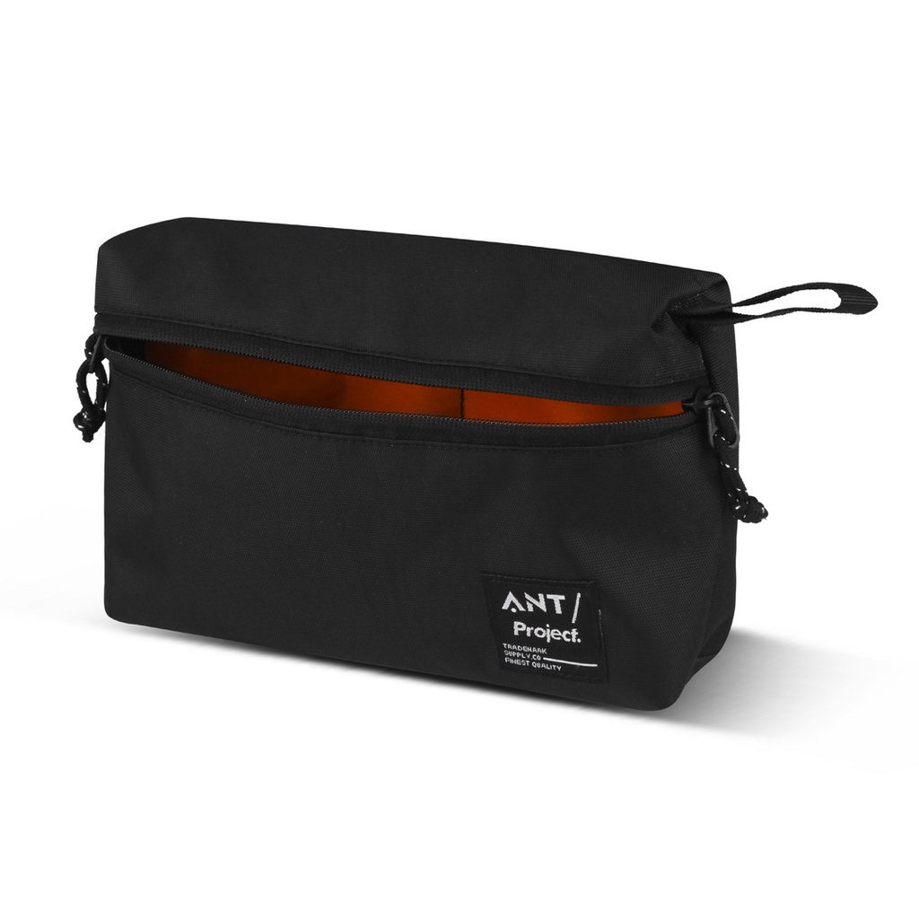 ANT PROJECT - Clucth Bag MORE Hitam Unisex Anti air