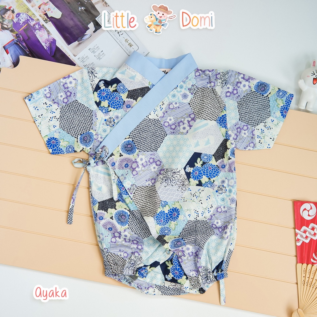 Ayaka Kimono (Boy / Girl) - Kimono Bayi - Jumper Bayi - Little Domi