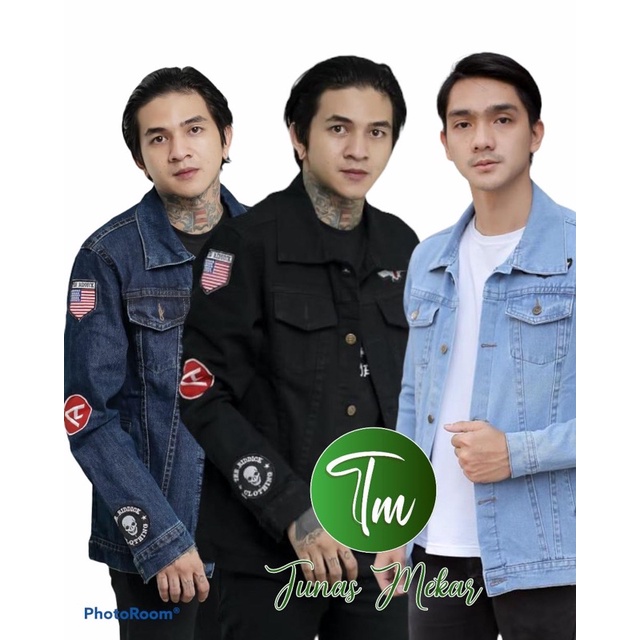 JAKET JEANS BORDIRAN 01 SUPER PREMIUM