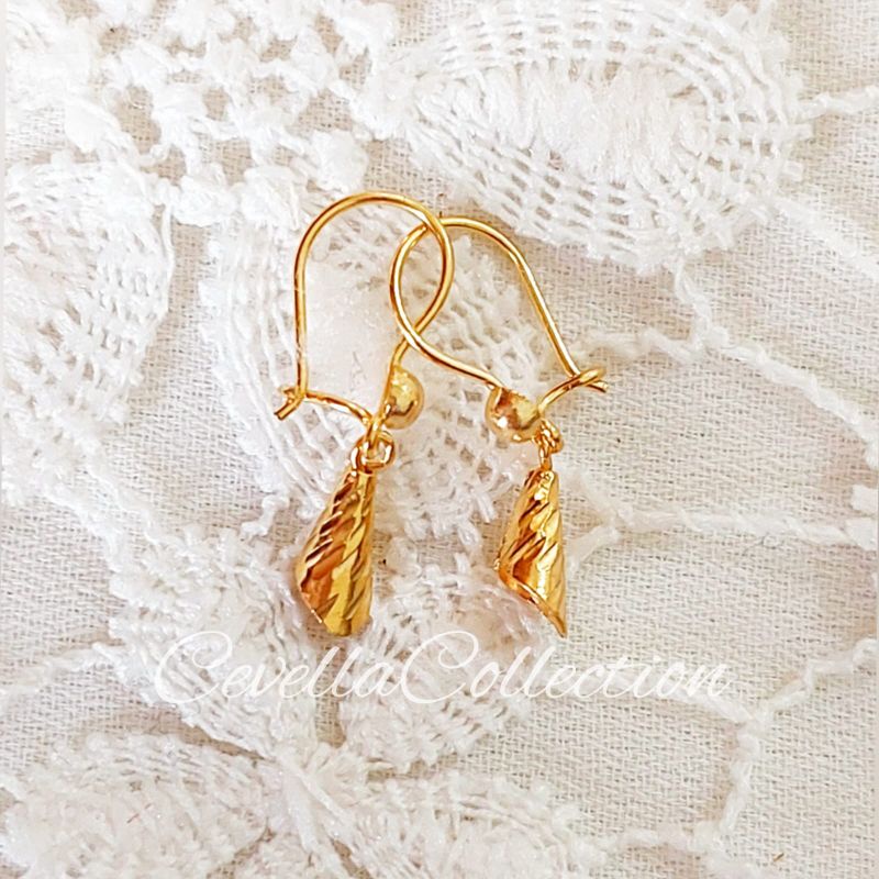 Anting Terompet Emas Muda 1/2 Gram