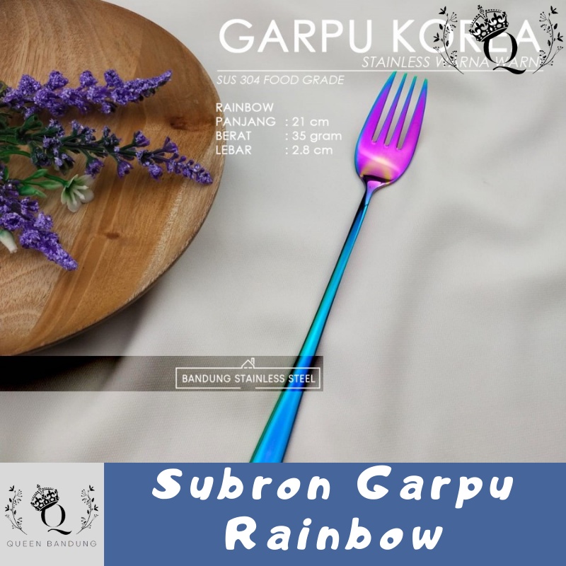 Subron Garpu Rainbow Rosegold Stainless Steel