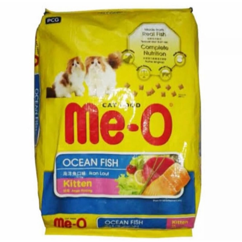 meo kitten ocehan fish 7kg makanan kucing grab gojek