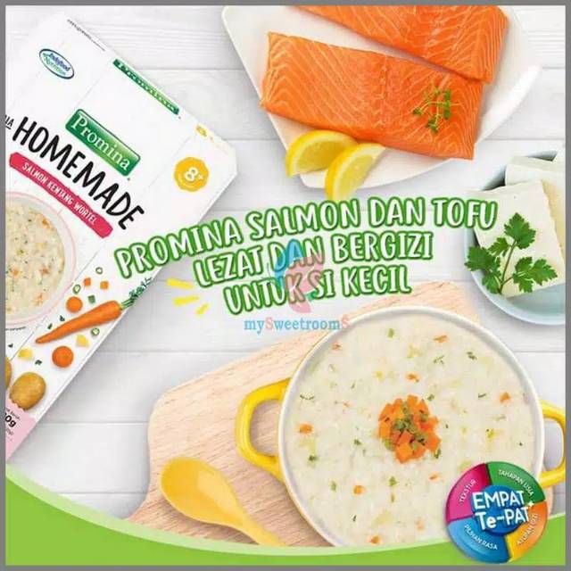 PROMINA Homemade 8+ / Bubur Bayi Promina Homemade 100 gr / Bubur Bayi / Makanan Bayi