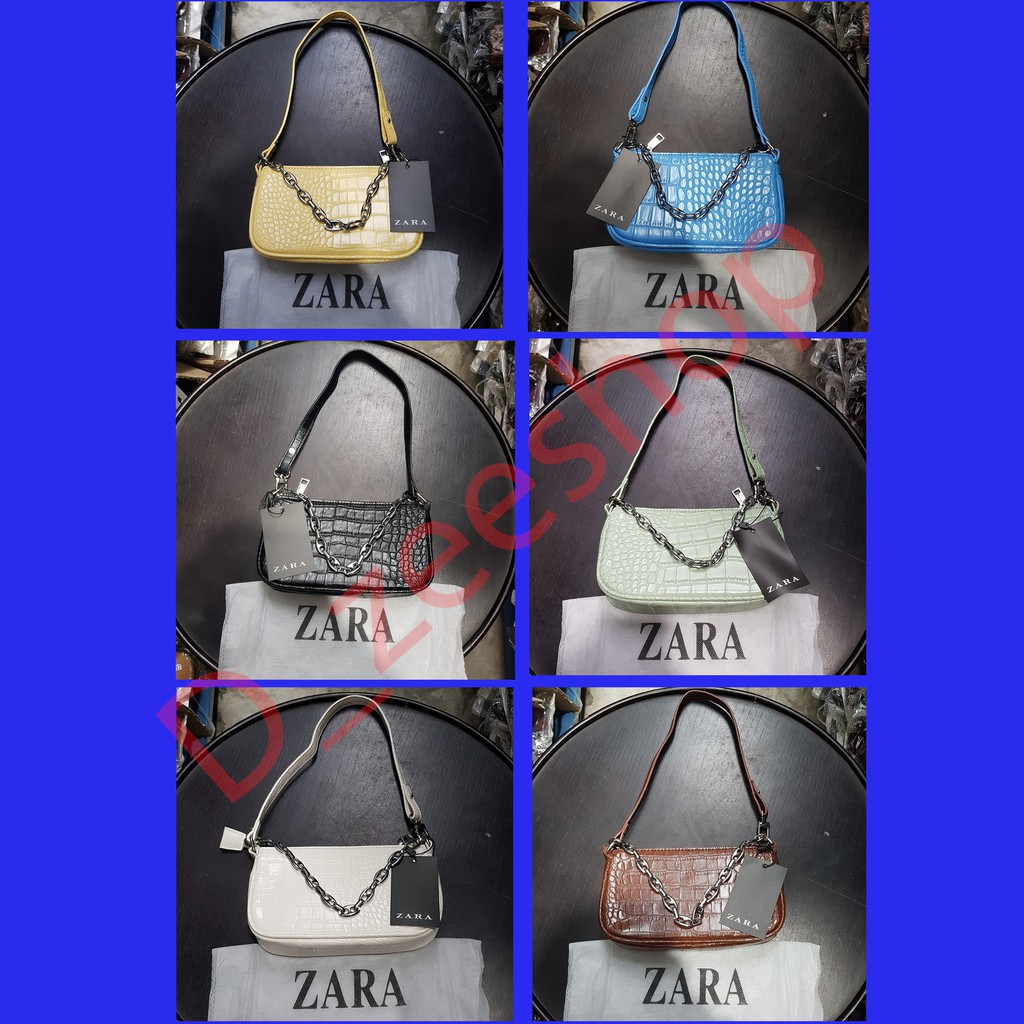 TAS WANITA Zra Croco Shoulder Bag