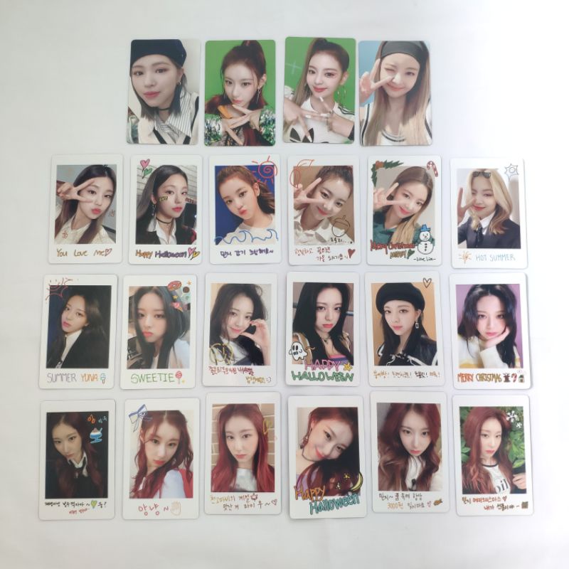 [READY] ITZY NO BAD DAYS July August September October November December Polaroid Photocard Yeji Lia