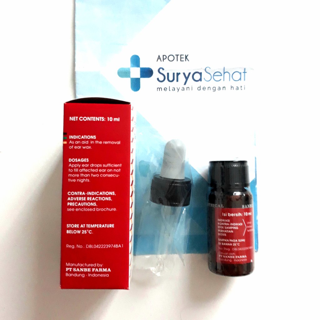 Sanbe FORUMEN EAR DROPS 10 ml / Tetes Telinga Forumen - Apotek Surya Sehat