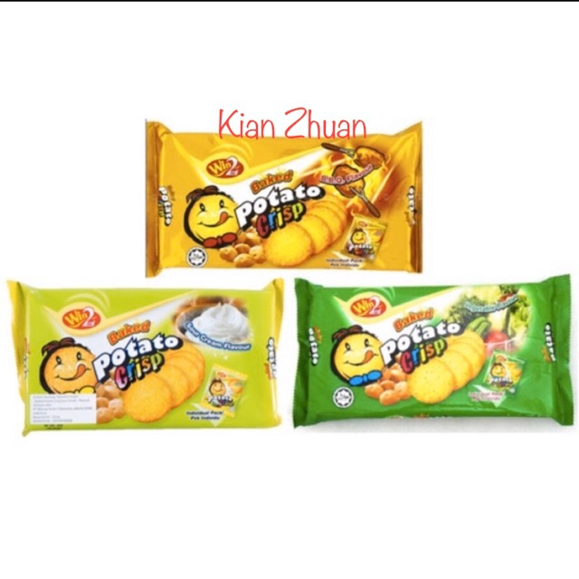 Win2 Baked Potato Crisp 120gr / Winwin Kentang Panggang