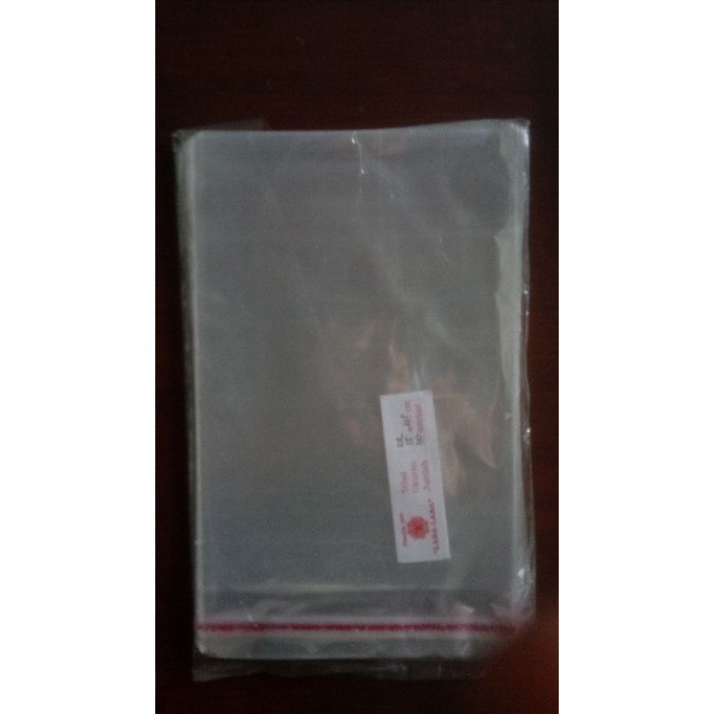 plastik undangan / OPP uk 15 x 22