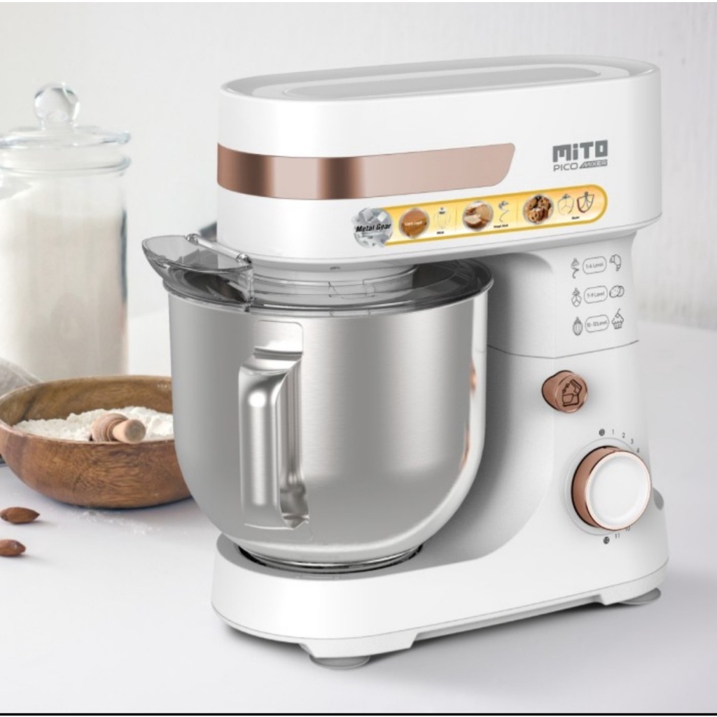 Stand Mixer Mito MX 500 5 Liter Mixer Berdiri Mito Jumbo Adonan Kue MX-500 Mixer Mito 5 L