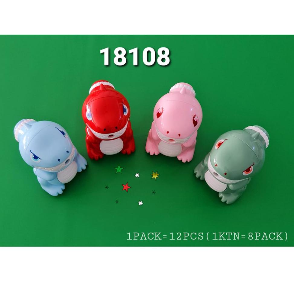 

(N5N5).. FREE BUBBLE WRAP + DUS Serutan Rautan Meja/ Putar/ Duduk Fancy Dino Dinosaurus 18108 18122/ 6611 //Super@cepat