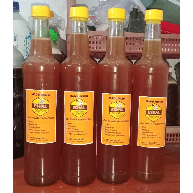 

Madu Hutan Murni Asli kemasan 460 ml