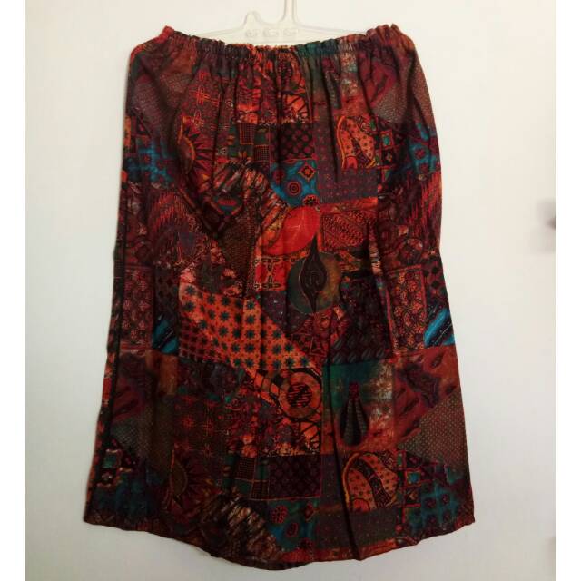 Preloved Dress kemben/Rok Batik Big Size