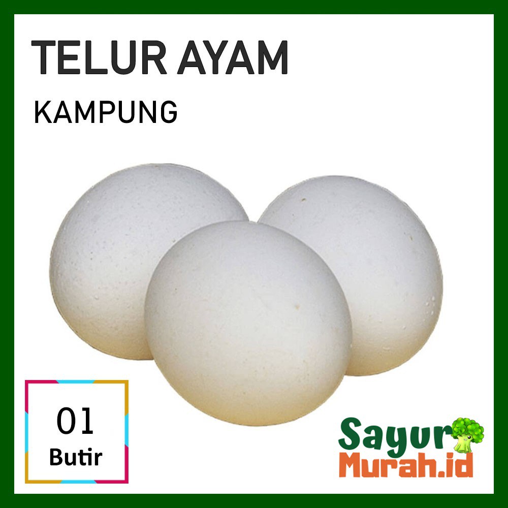 

TELUR AYAM KAMPUNG [1 Butir]