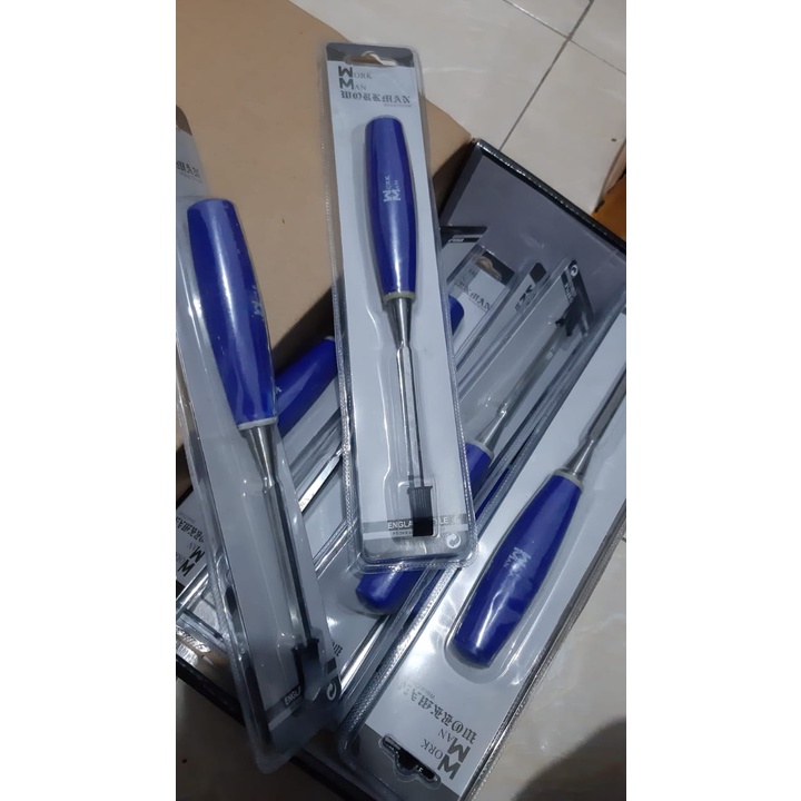 Pahat kayu Gg Fiber 1/4&quot;/Tatah Ukir Cungkil Kayu Carving Knife/PAHAT UKIR/ALAT UKIR KAYU GG FIBER/Lot Pahat Ukir Kayu/Alat Pahat Pertukangan BERKUALITAS BAGUS