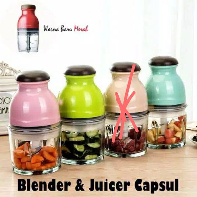 TKIS Blender Daging kapsul MINI Blender Penggiling Pencacah Daging
