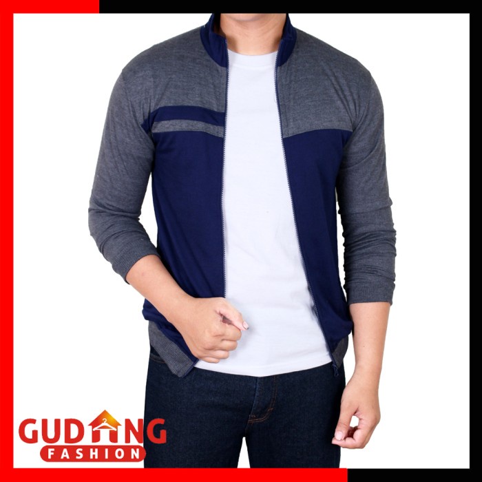 Jaket Pria Resleting Jumbo Original Slim Fit Tebal Premium T2V4 Murah Fleece Tebal Terbaru Asli Hood