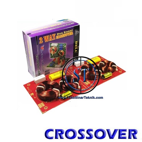 Kit Crossover 2 Way 2 Kanal ( isi 2 Pcs ) Stereo BELL BGR Crosover Dua Kanal High Quality Product