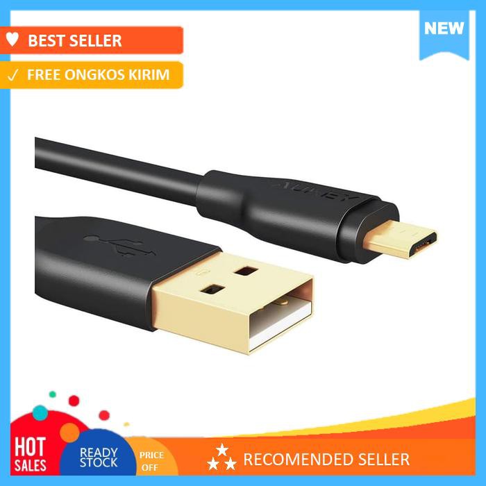 COPOTAN AUKEY CB MD3, MICRO USB CABLE GOLD PLATE CONNECTOR, 1PC X 1M