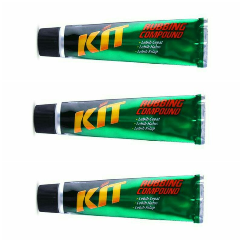 KIT Rubbing Compound 60 Gr ( Pembersih Exterior ) Penghilang Lecet Body Mobil/Motor