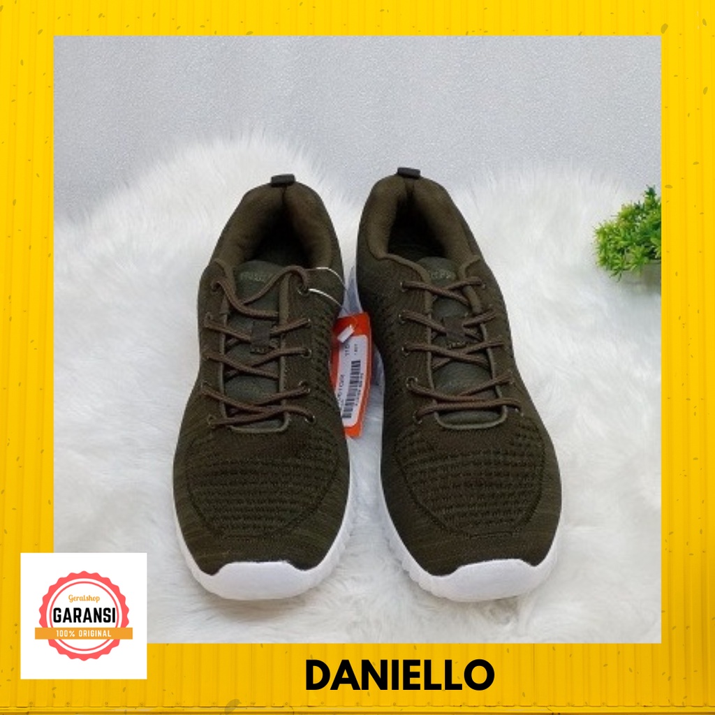Sepatu sneakers pria Hush Puppies Original Seri DANIELLO