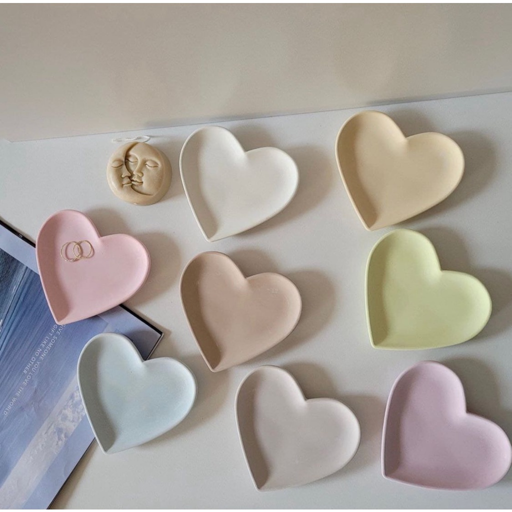 [AERI Candles] HEART CANDLE COASTER / TATAKAN LILIN / ALAS GELAS