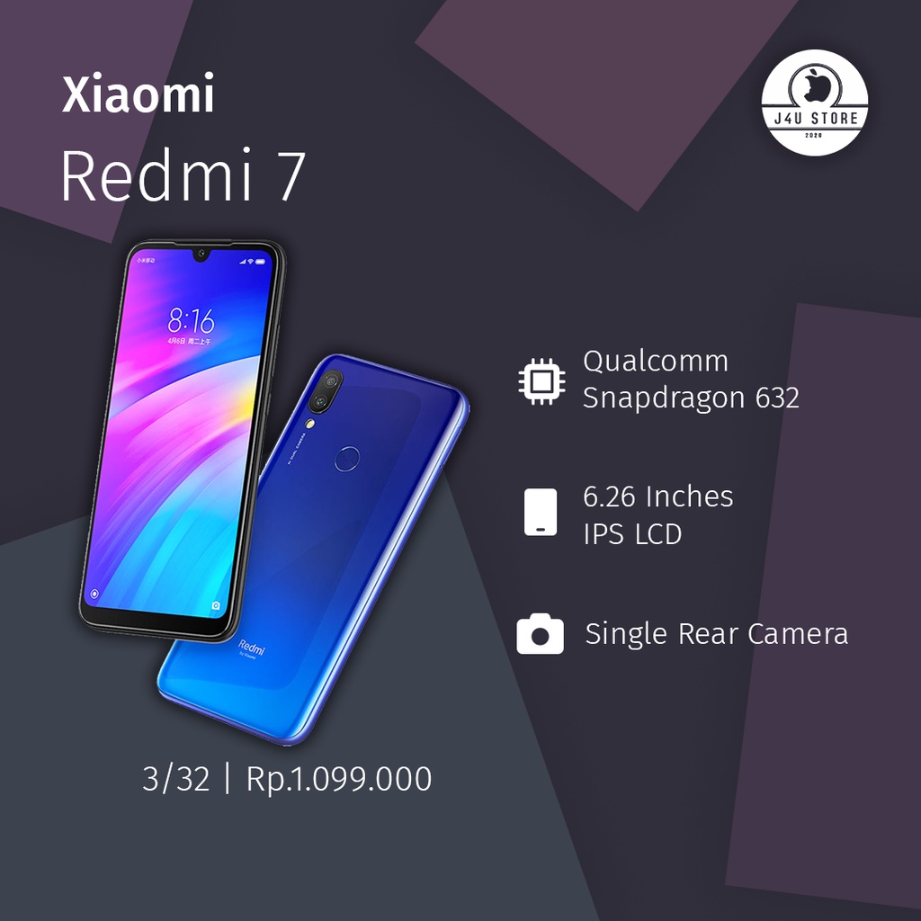 Redmi 7 3/32 Second Fullset