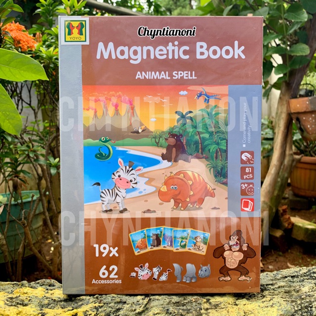 

MAGNETIC BOOK ANIMAL SPELL