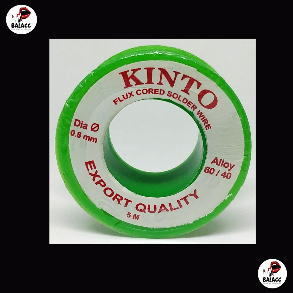 Timah Kinto 5M Timah Solder Kinto 5 Meter Core Wire 0.8mm