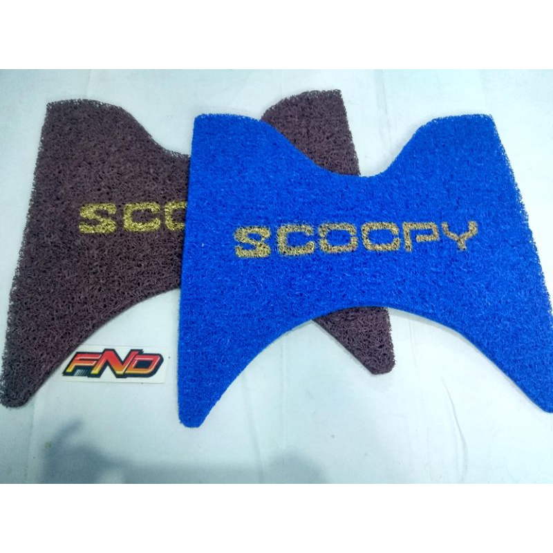 Keset Scoopy - Karpet Scoopy - Alas Kaki Scoopy - Karpet Motor Scoopy -