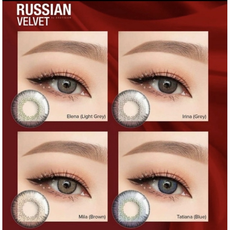 Softlens Russian Velvet by exoticon MINUS (3,00 - 6,00)