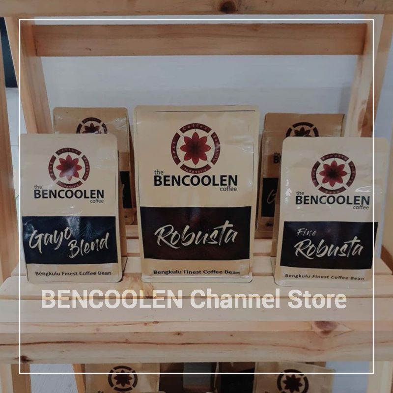 

BIJI KOPI (ROAST BEAN) FINE ROBUSTA BENCOOLEN COFFEE 100 GRAM