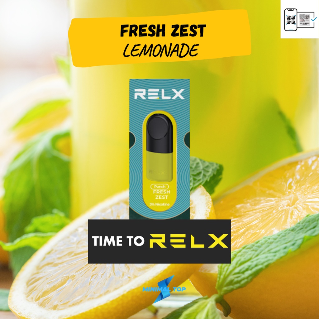 Relx Infinity Essential Pod - Fresh Zest / Lemonade Original