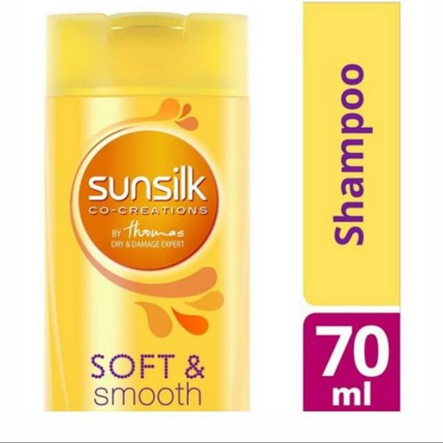 SUNSILK SHAMPOO SOFT &amp; SMOOTH 70ML/N007400