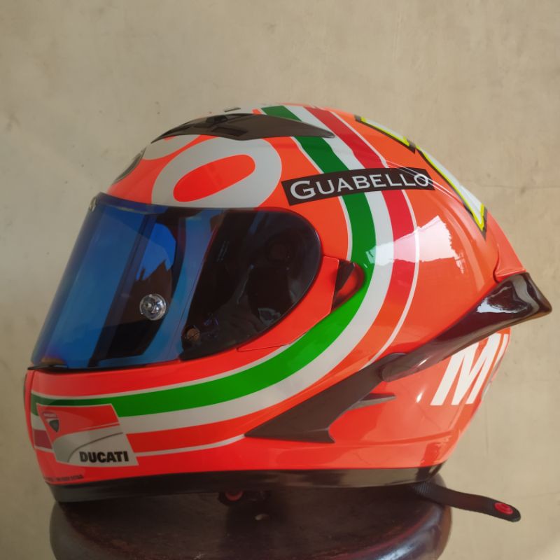 Helm KYT Vendetta 2 Mugello Rosso Ducati