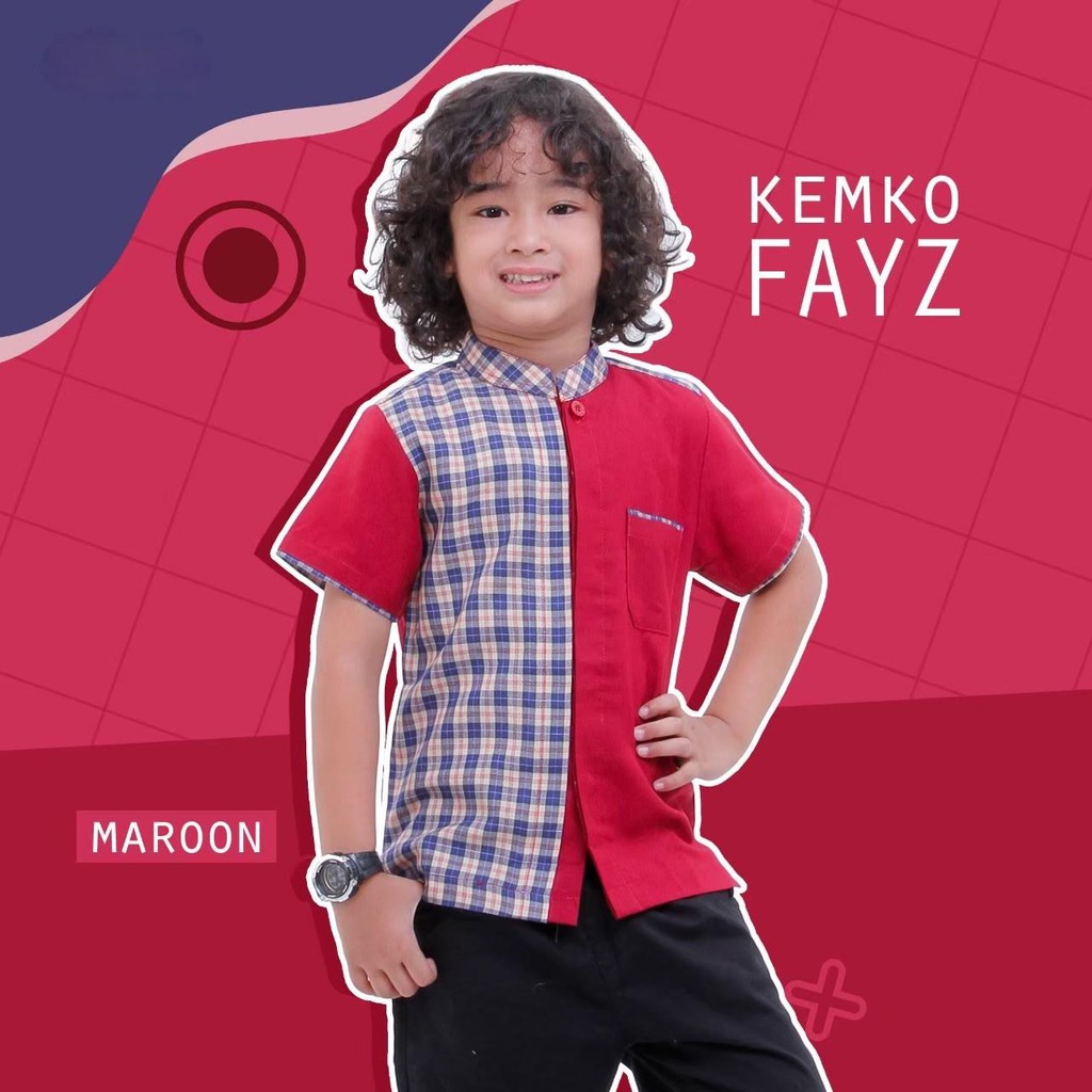 Baju Koko Anak Keren - Baju Muslim Anak Laki - Baju Lebaran Anak Cowok