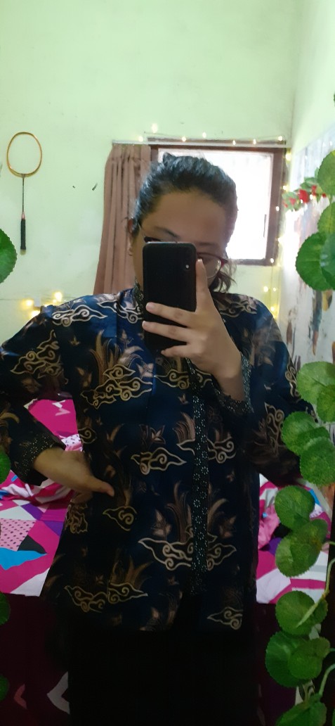 [ Terbaru ] Atasan Batik Wanita Kerja Kantor Ori Shabirah Batiksolo Blouse Blusebatik Batikmodern