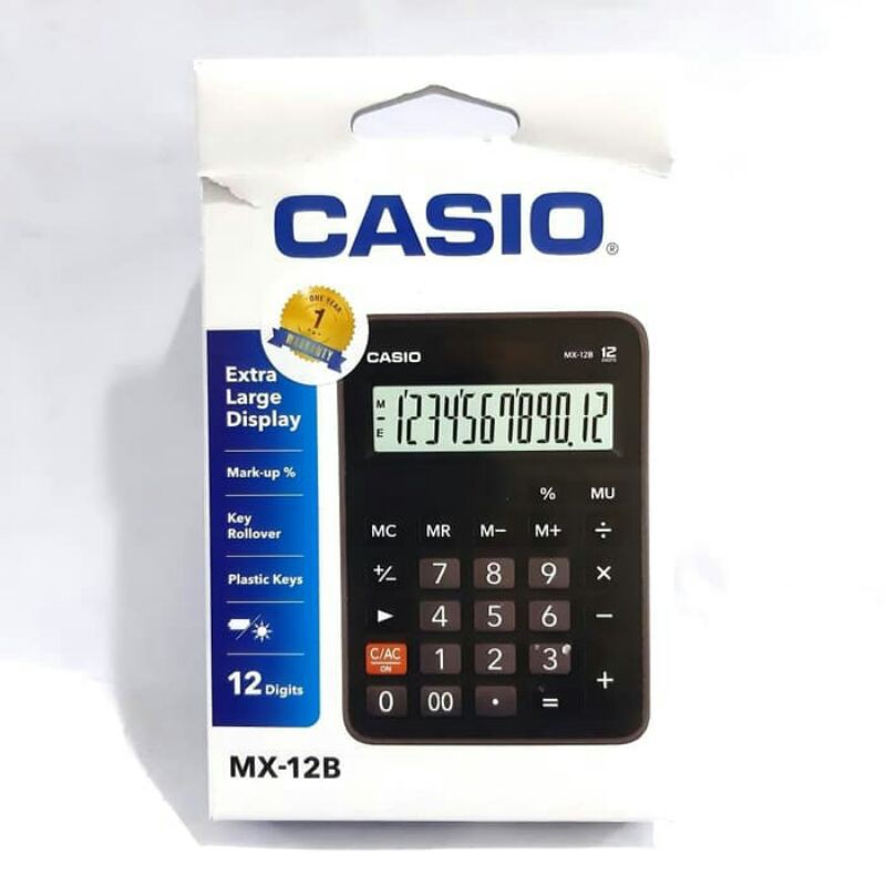 

kalkulator calculator casio mx12b mx-12b original