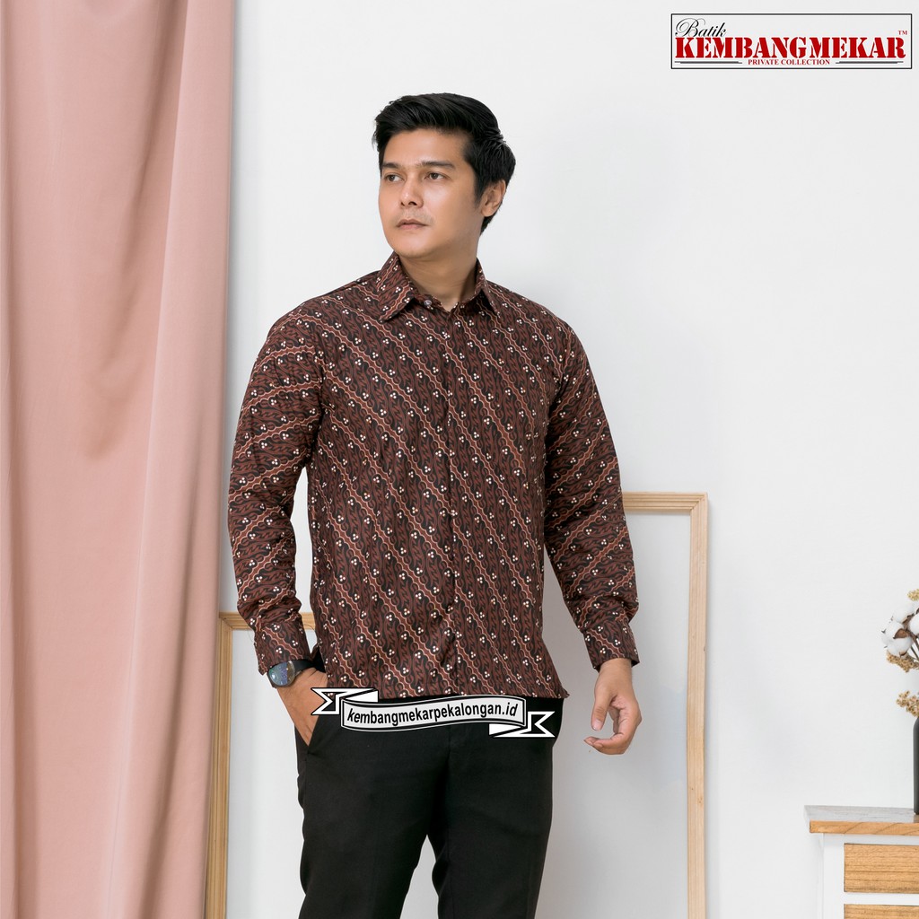 COUPLE BATIK EXLUSIVE KEMEJA DAN ROK  WIRON MOTIF PARI KESIT