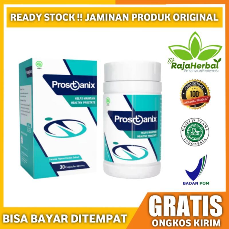 100% ORIGINAL Prostanix Asli Original Obat Prostat Ampuh Herbal Atasi Masalah Pria - Prostero