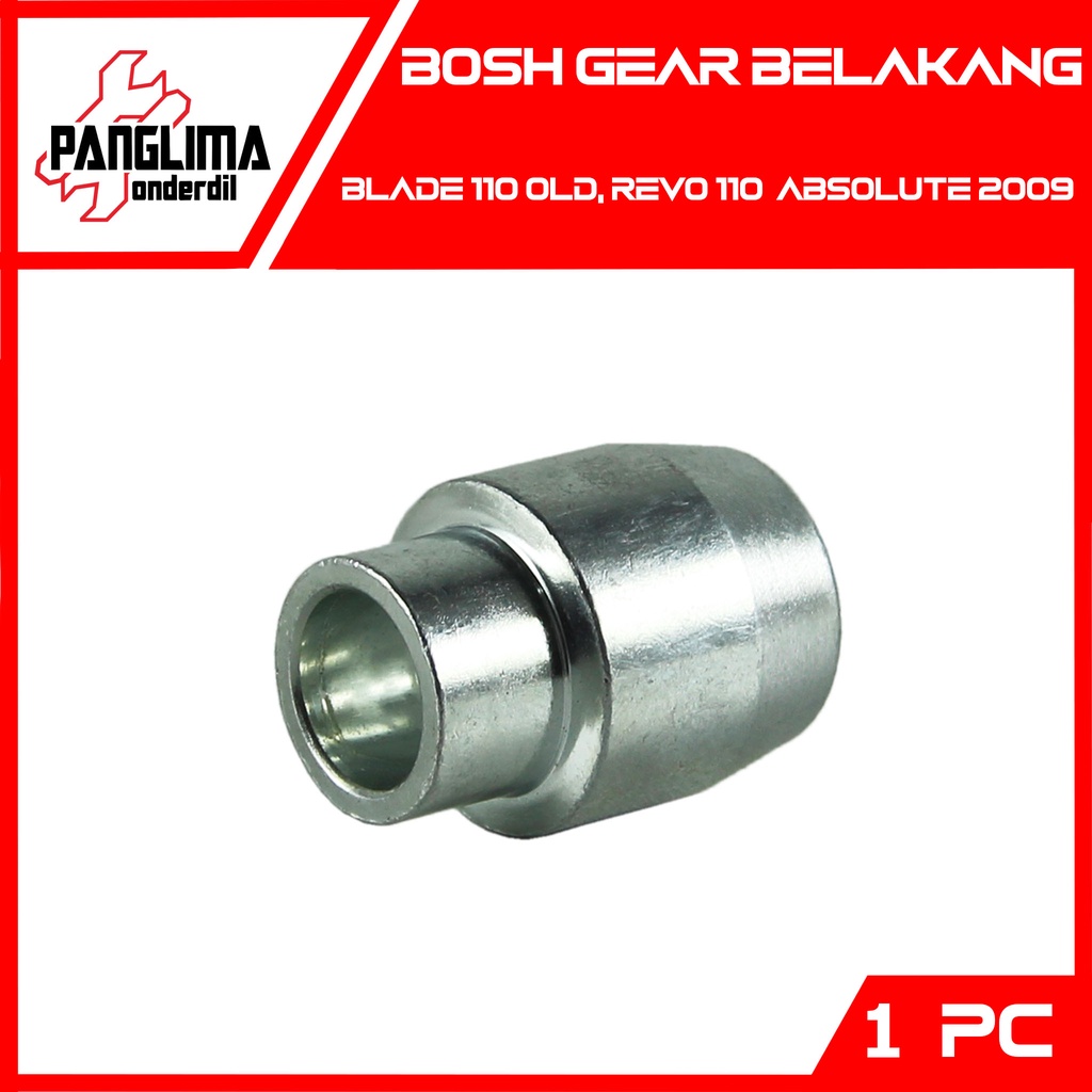 Bosh Gear Roda Belakang Honda Blade 110 Lama-Old &amp; Revo Absolute Bos-Bush-Bus-Collar Nap-Naf Gir-Gigi