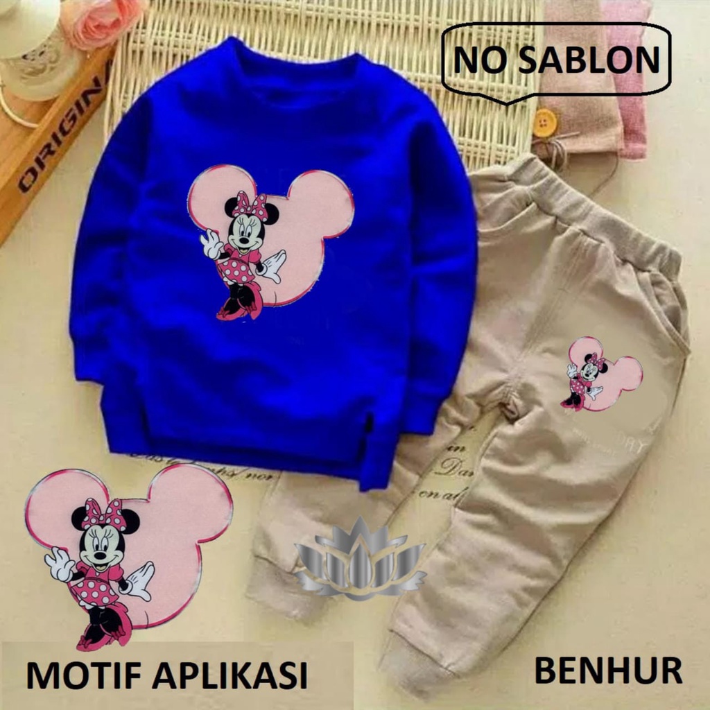 BO - SETELAN MICKEY REST / PAKAIAN ANAK-ANAK / FASHION ANAK-ANAK / SETELAN ANAK TERMURAH / SET ANAK