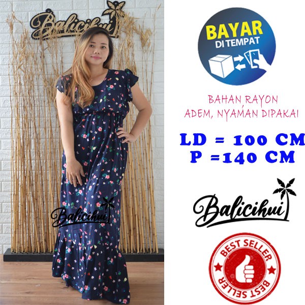 Balicihui Dress Canda Panjang Dress Panjang Wanita Dress Wanita Dress Bali Dress Bali