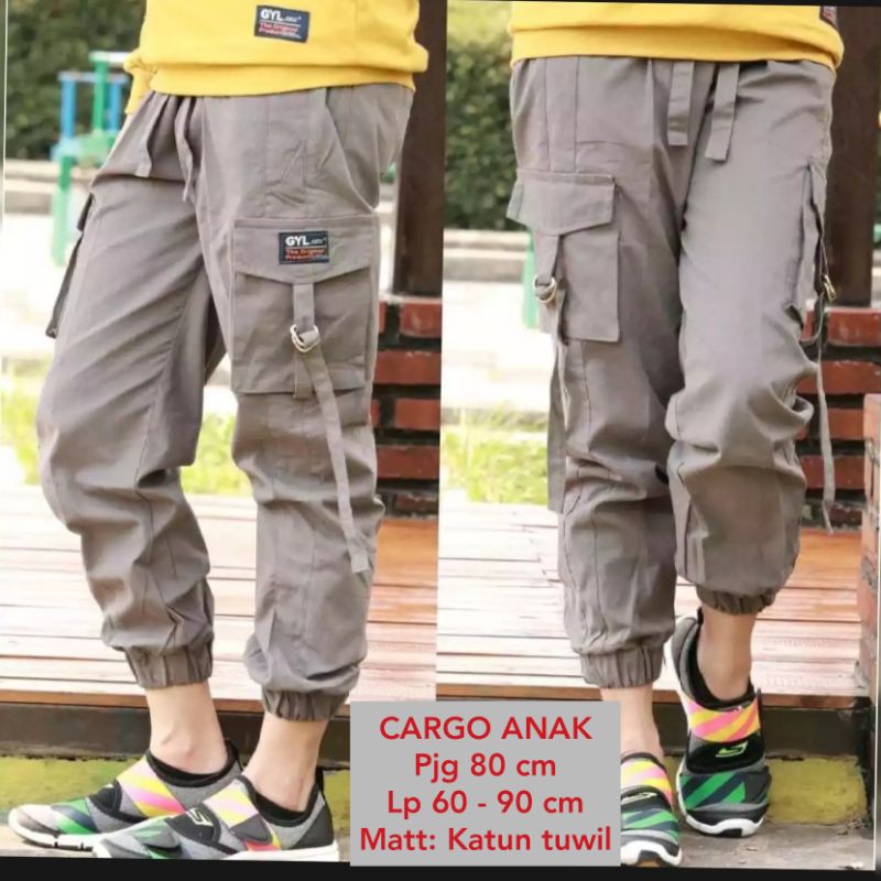 CELANA CARGO ANAK Size 26// 9-10 tahun// Matt KATUN TUWIl SETRITCH