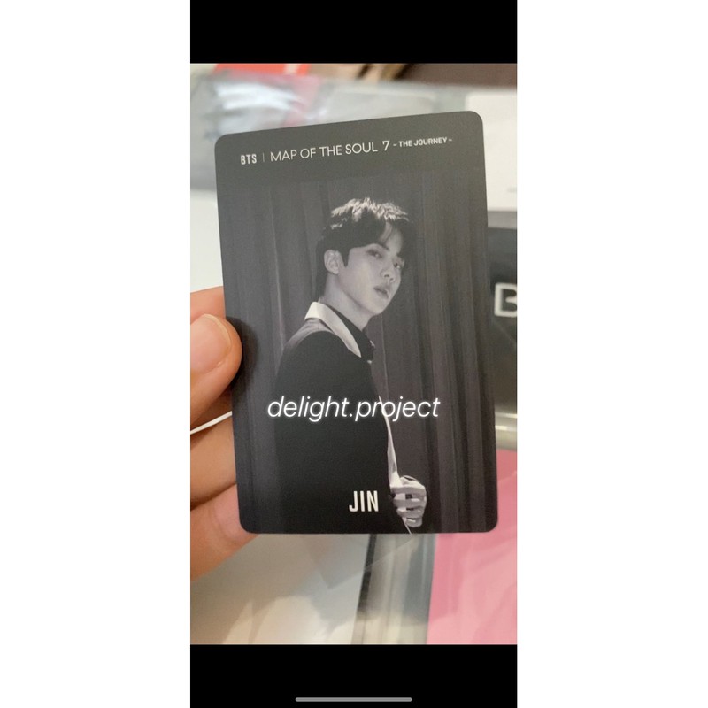 [BOOKED] Pc photocard mots journey benefit weverse JIN