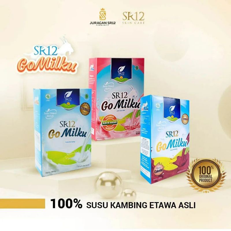 

READY STOCK, ASI BOOSTER, Gomilku Strawberry SR12, Gomilku Coklat, Gomilku Original, Gomilku SR12, Susu SR12, Susu Gomilku, 600gram, Susu Anak & Dewasa, Susu Kambing Etawa