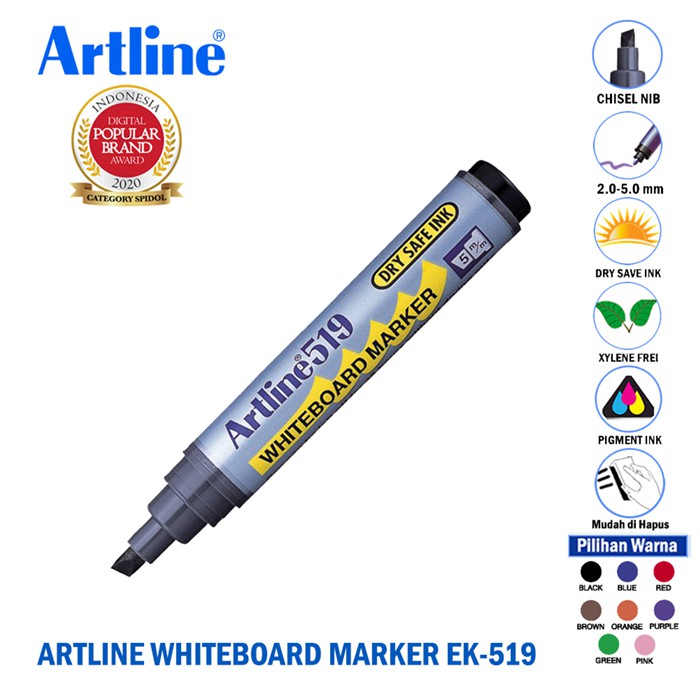 

ARTLINE EK-519 SPIDOL WHITEBOARD MARKER 2.0-2.5MM