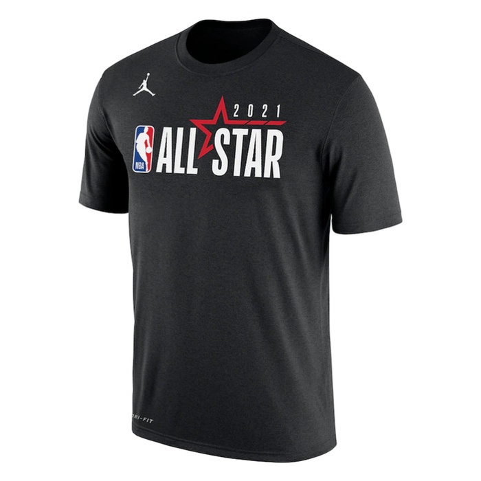 T-Shirt Kaos Pria distro Basket NBA All Star 2021 Game Official Logo